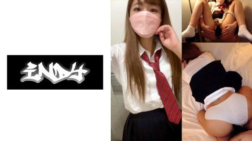 534CRT-022 Usage period: 3 years [Personal photo shoot] Black polka dot pattern panties on white cotton material *There is some yellowing_Spo bra gal (wearing part-length leggings